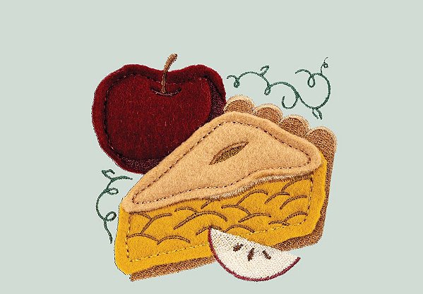 Matriz Bordado Pano De Prato Aplique Na Cozinha