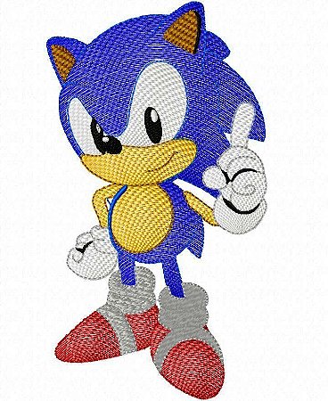 Matriz Bordado Sonic E Amigos