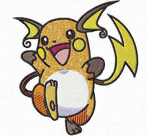 Matriz Bordado Pokemon Evolução