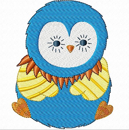 Matriz Bordado Infantil Corujinha Baby
