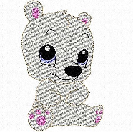 Matriz Bordado Infantil Pandinha Baby