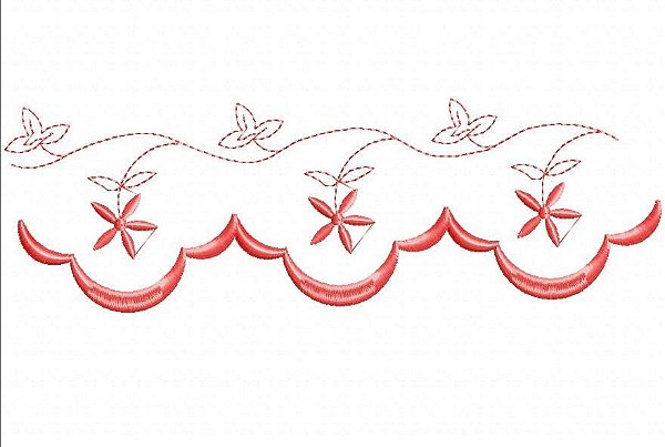 Matriz Bordado Coleção Barrinhas Delicadas