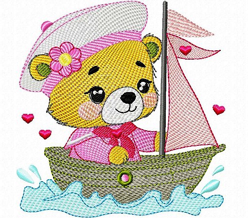 Matriz Bordado Coleção Ursinhos Para Fralda