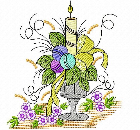 Matriz Bordado Natal Pano De Prato Especial