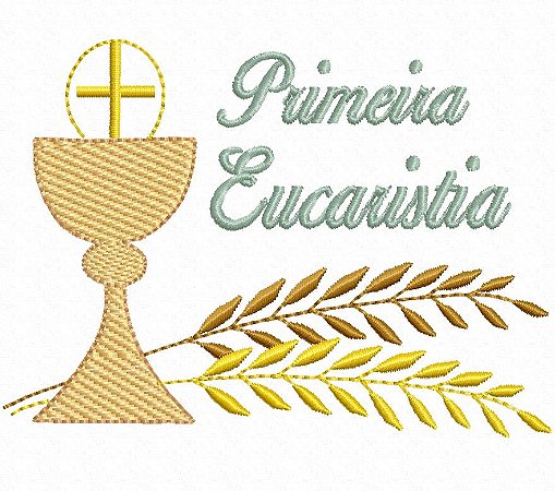 Matriz Bordado Primeira Eucaristia