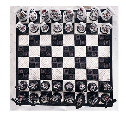 Matriz Bordado Xadrez Damas E Jogo Da Velha