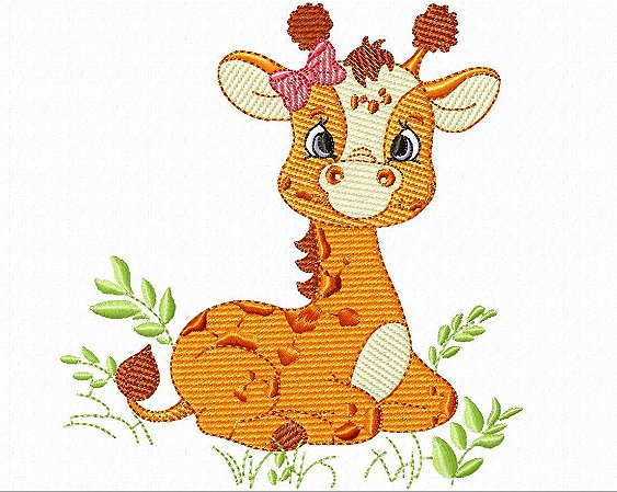 Matriz Bordado Safári Meninas Dançando