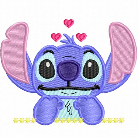 Matriz Bordado Coleção Lilo E Stitch Carinhas