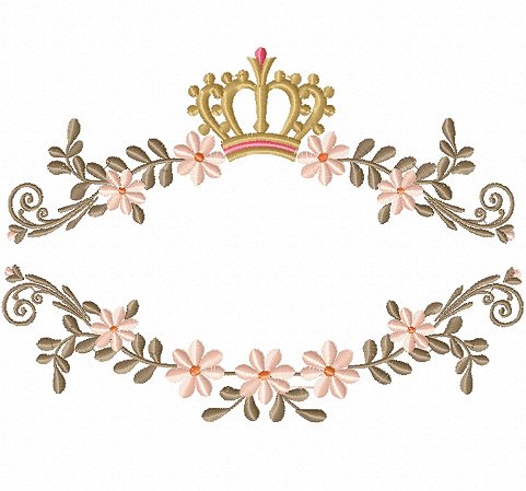 Matriz Bordado Coleção Split Arabescos