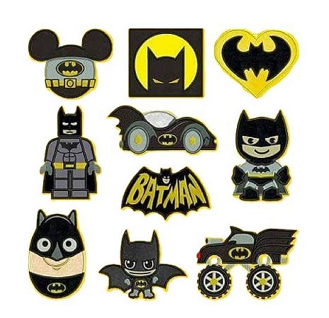 Matriz Bordado Aplique Batman Baby