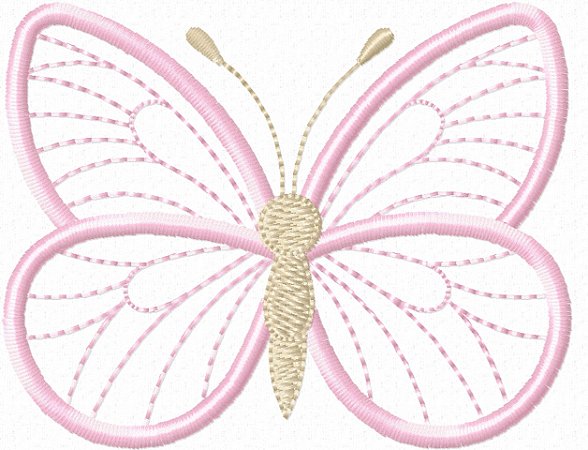 Matriz Bordado 3d Coleção Borboletas Lindas