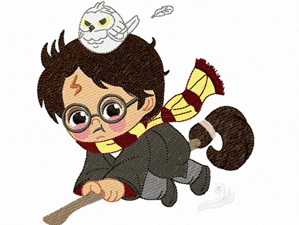 Matriz Bordado Harry Potter E Hermione