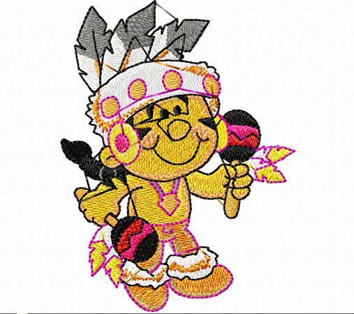 Matriz Bordado Pequeno Índio