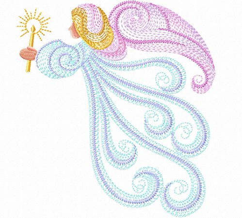 Matriz Bordado Coleção Angelical Ripped