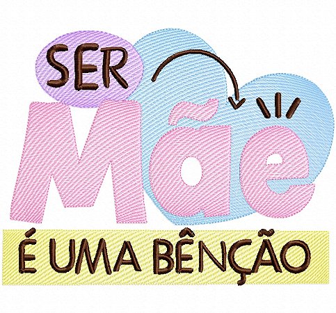 Matriz Bordado Coleção Dia Das Mães Abençoada