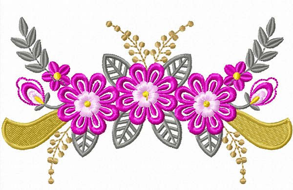 Matriz Bordado Coleção Florzinhas