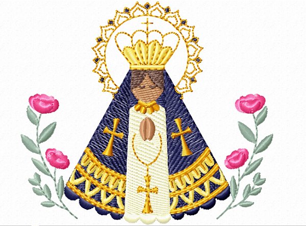 Matriz Bordado Conjunto Nossa Senhora Aparecida