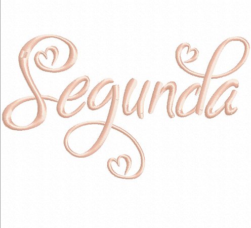 Matriz Bordado Semaninha Coração