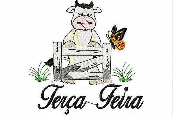 Matriz Bordado Semaninha Vaquinha