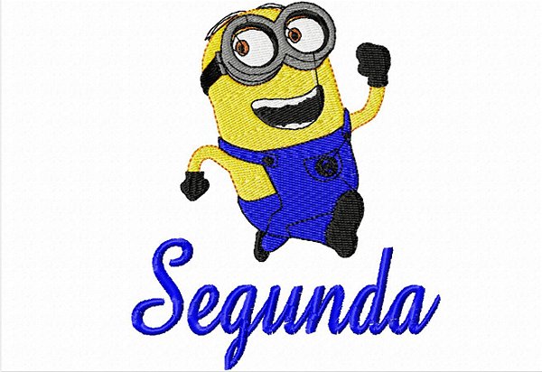 Matriz Bordado Semaninha Minions
