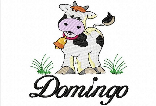 Matriz Bordado Semaninha Vaquinha