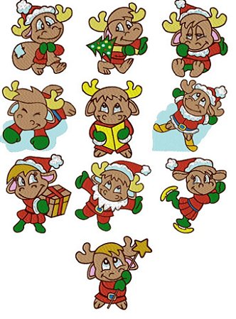 Matriz Bordado Natal 20