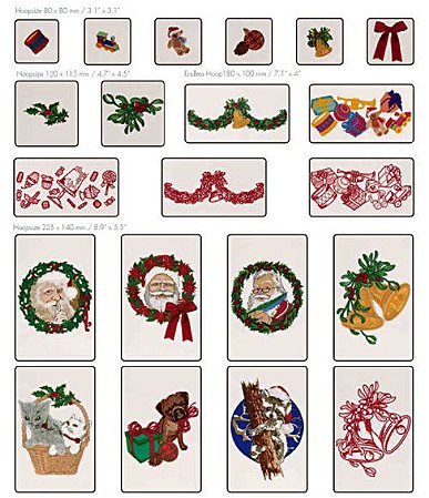 Matriz Bordado Natal 22