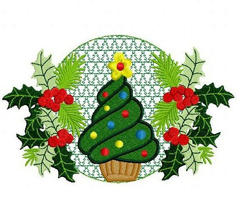 Matriz Bordado Natal 25