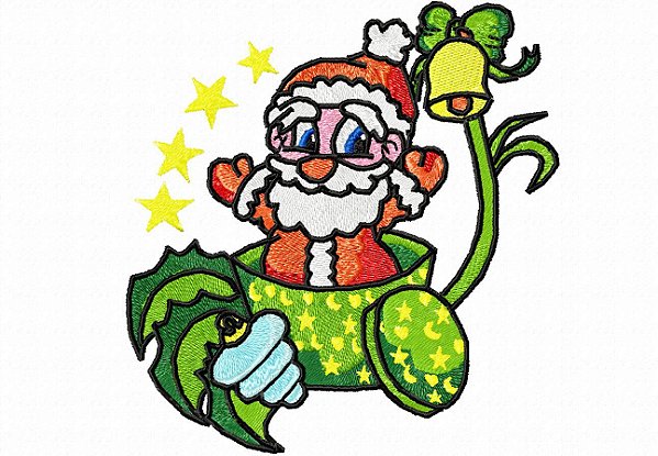 Matriz Bordado Natal Alegre