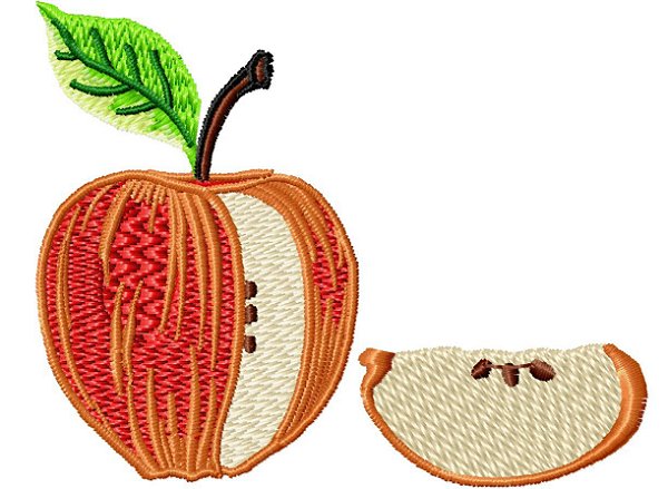 Matriz Bordado Frutas E Legumes Para Pano De Prato