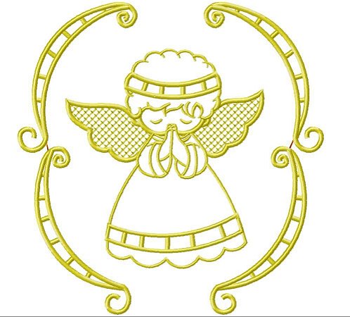 Matriz Bordado Richelieu Infantil