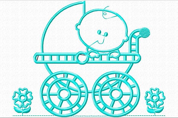 Matriz Bordado Richelieu Infantil Baby