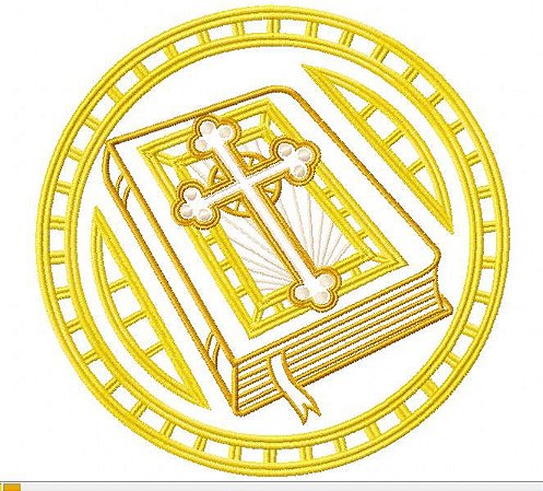 Matriz Bordado Richelieu Religioso