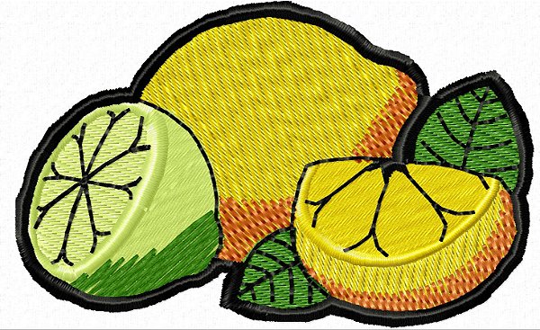 Matriz Bordado Coleção Frutas E Legumes