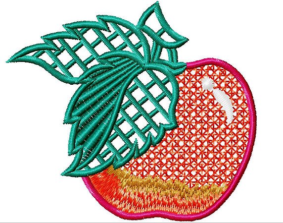 Matriz Bordado Frutas Saborosas