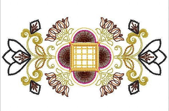 Matriz Bordado Florais Diversos