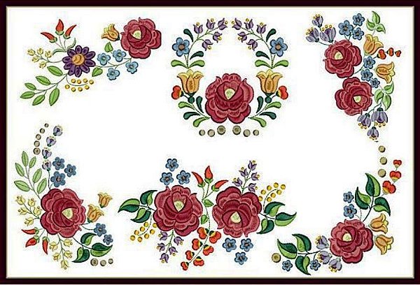 Matriz Bordado Floral 3