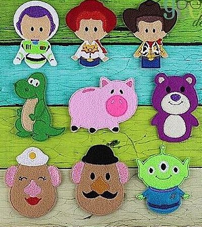 Matriz Bordado Dedoche Toy Story