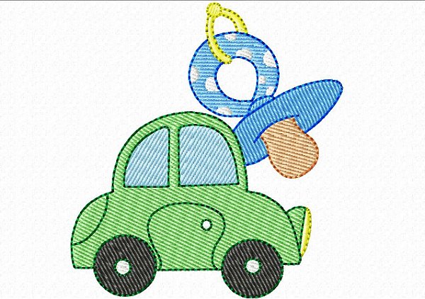 Matriz Bordado Para Fraldas Baby