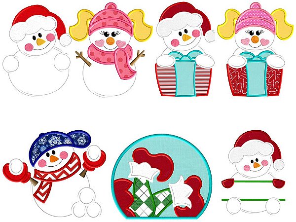 Matriz Bordado Aplique Natal Feliz
