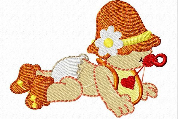 Matriz Bordado Sunbonnets Baby