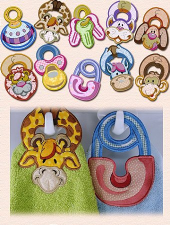 Matriz Bordado Pendurador Baby