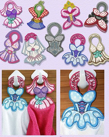 Matriz Bordado Pendurador Feminino