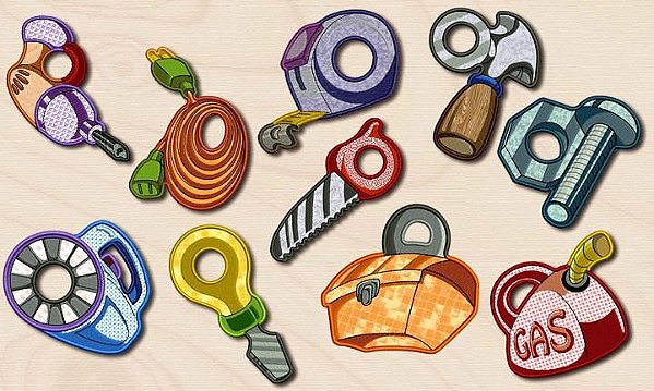 Matriz Bordado Pendurador Ferramentas