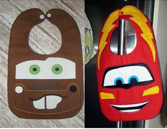 Matriz Bordado Babadores Aplique Sapeca