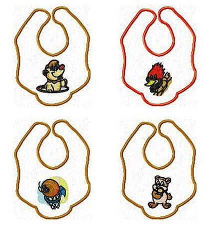 Matriz Bordado Babadores Lindos