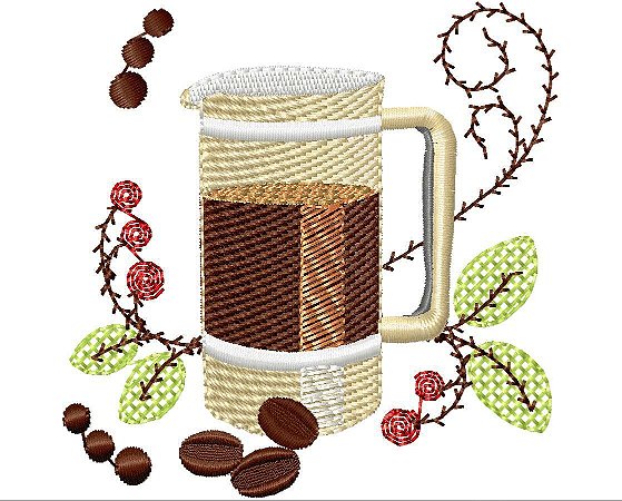 Matriz Bordado Café Especial
