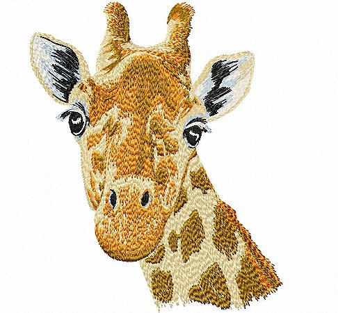 Matriz Bordado Animais Da Africa