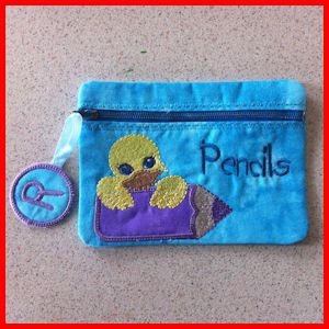 Matriz Bordado Necessaire Infantil Animais