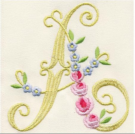 Matriz Bordado Alfabeto Victorian Maiúsculas E Minúsculas
